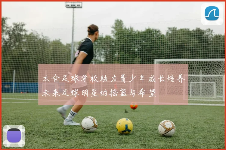 太仓足球学校助力青少年成长培养未来足球明星的摇篮与希望